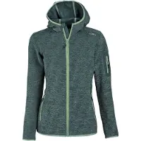 CMP - Women's Jacket Fix Hood 3H19826A - Forro polar size 42, gris