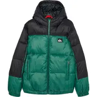 Quiksilver - Marcas - Cold Days Youth Puffer Jacket Forest de Nylon - Talla Infantil 16 años - Verde