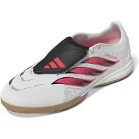 Adidas adidasBotas de fútbol sala Predator League con lengüeta plegable 41 1/3 Cloud White / Solar Turbo / Core Black Unisex