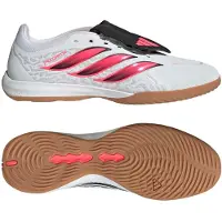 Adidas adidasBotas de fútbol sala Predator League con lengüeta plegable 46 2/3 Cloud White / Solar Turbo / Core Black Unisex