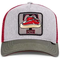 Djinns Gorra 'PinaColada' crema / gris claro / pino / burdeos