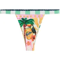 Next Braga de bikini verde / naranja / rosa / negro