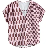 Next Blusa marrón / rosa
