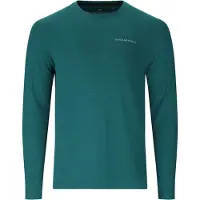 Endurance - Abdon Melange L/S Tee - Camiseta funcional size M, azul/turquesa