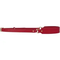 Haute Cuir Cinturón 'Slim Harness Belt' rojo