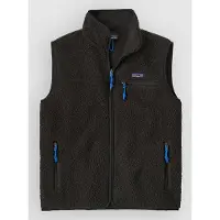 Patagonia - Retro Pile Vest - Chaleco de forro polar size M, negro