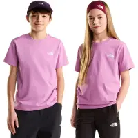 The North Face - Kid's Teen Evolution Simple Dome S/S Tee - Camiseta de manga corta size S, fucsia
