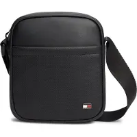 Tommy Hilfiger Bolso de hombro 'FOUNDATION' negro