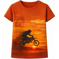 PANTONECLO Camiseta 'Boy's T-Shirt' naranja