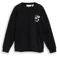 Tom Tailor DENIM Sudadera 'Peanuts' rojo / negro / blanco