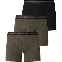 HUGO Calzoncillo boxer caqui / negro