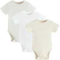 Cool Club Pijama entero/body beige / blanco