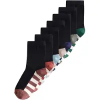 Next Calcetines beige / azul oscuro / verde oscuro / negro