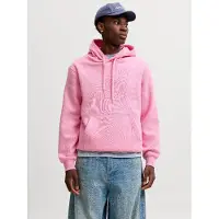 Jack & jones Sudadera 'JORFrederiks Berg' rosa