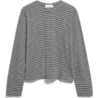 Armedangels - Women's Slub Jersey Stripe Longsleeve - Camiseta de manga larga size L, gris