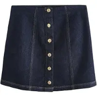Next Falda azul oscuro