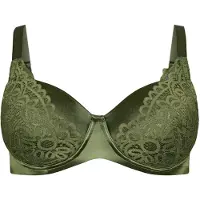 Zizzi Sujetador 'Meryem' verde