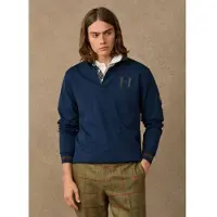 Hackett London para hombre. HM5700026 Polo rugby Multi Badge marino (XS), Casual, Algodón, Manga larga, outlet 2026.