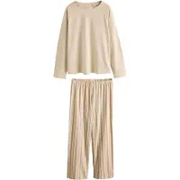 Next Pijama beige / crema / camelo