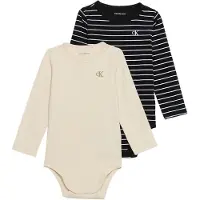 Calvin Klein Jeans Pijama entero/body beige / negro / blanco
