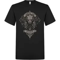 Rockshirts Camiseta 'Powerwolf Wolfhead T-Shirt' negro