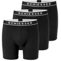 Schiesser Calzoncillo boxer ' 95/5 Multi ' negro