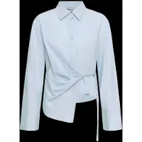 My Essential Wardrobe Blusa 'MWBella' azul claro / blanco