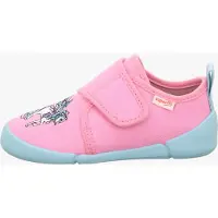 Superfit Zapatillas de casa 'VENTI' azul claro / rosa / negro / blanco