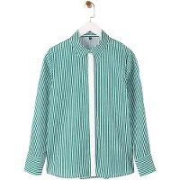 Trendyol Blusa esmeralda / blanco