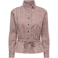 ONLY Blusa 'ONLKeery' marrón / negro / blanco