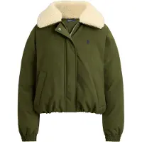 Ralph Lauren para mujer. 211A97141002 Chaqueta acolchada de plumón verde (XL), Casual, Poliéster, outlet 2026.