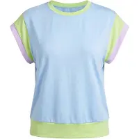 MyMo Pop Blusa azul / verde / rosa pastel