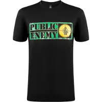 Public Enemy Camiseta 'Target T-Shirt' negro