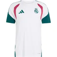 Adidas Camiseta funcional 'REAL EU TR' azul cian / frambuesa / blanco