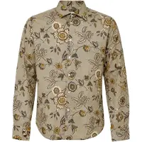 Manuel Ritz Camisa beige oscuro