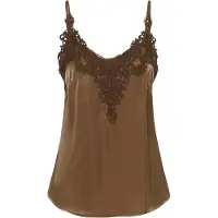 Cream Top 'CRANNA' marrón