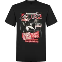Rockshirts Camiseta 'Anthrax Spreading the Disase T-Shirt' negro