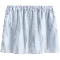 Next Falda azul claro / chocolate / blanco