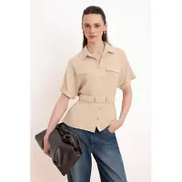 Trendyol Blusa taupe