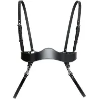 Haute Cuir Cinturón 'Loela Underbust Harness' negro