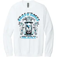 Guns n' Roses Sudadera 'Roses Hour Glass' blanco