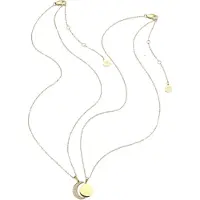 Hey Happiness Cadena 'Connected Sun & Moon' oro