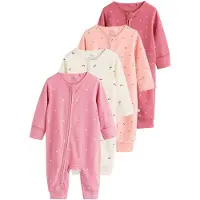 Next Pijama entero/body crema / rosa / altrosa