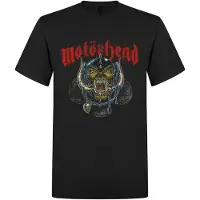 Motorhead Camiseta 'Colouretched Iron Dog T-Shirt' negro