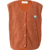 American vintage Chaleco 'HOKTOWN' rojo claro