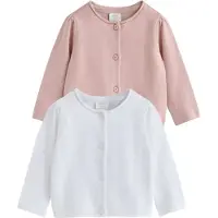 Next Cárdigan rosa / blanco