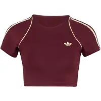Adidas Camiseta funcional burdeos / blanco