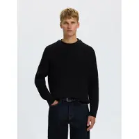 Selected Jersey 'SLMBraun' negro