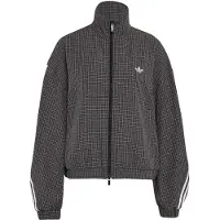 Adidas adidasChaqueta deportiva a cuadros S Black / Grey Three / Utility Black Mujer