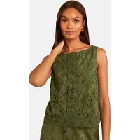 Love & roses Top oliva